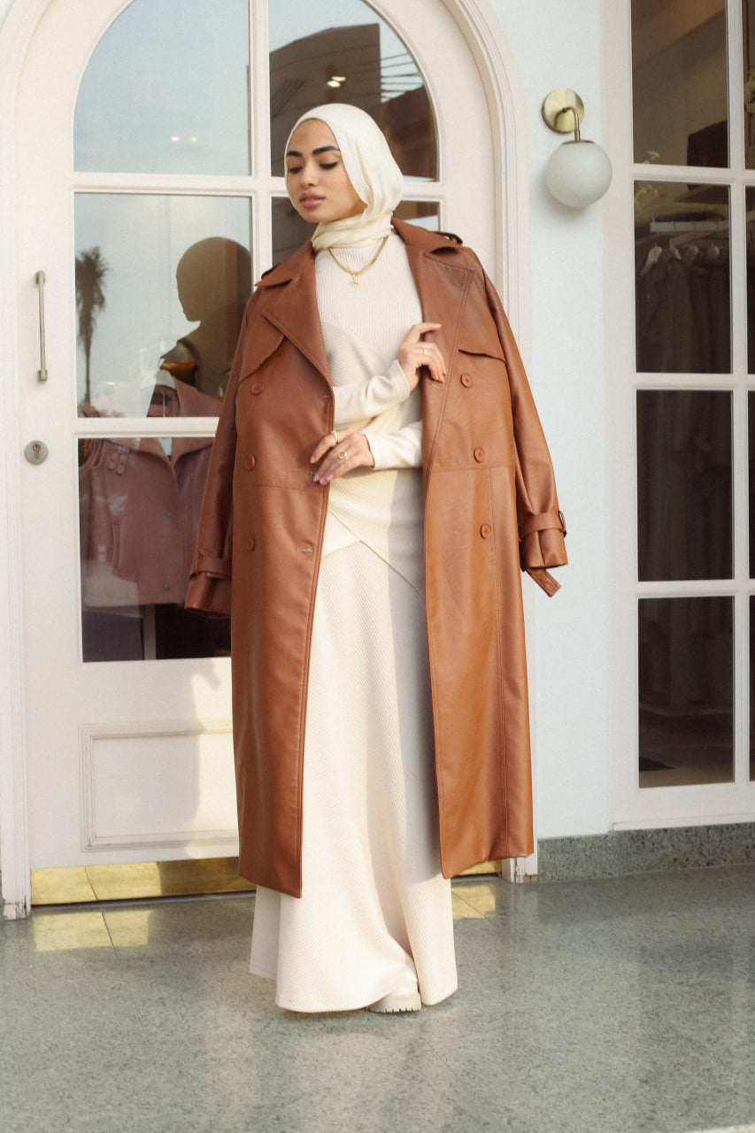 Beige Zyne Skirt