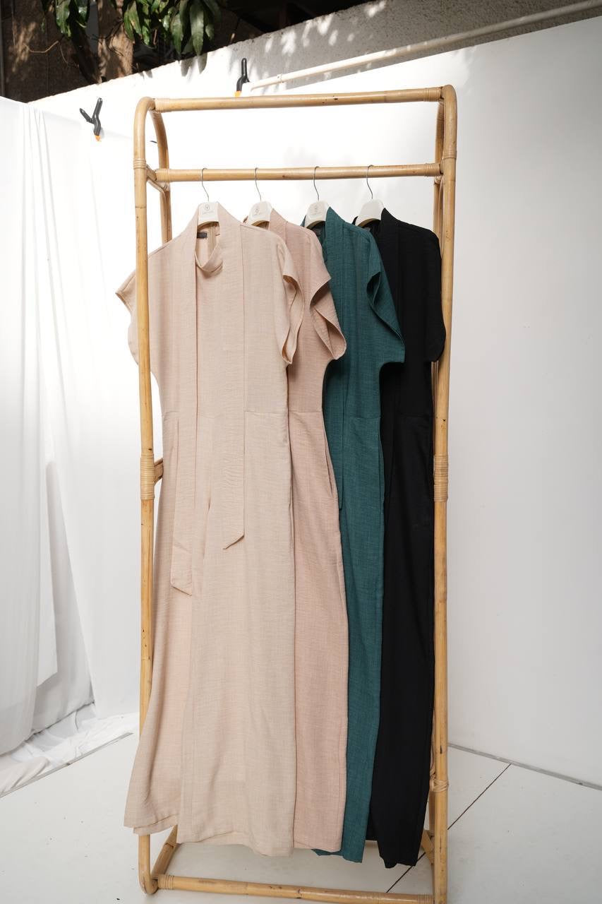 Beige Sama Jumpsuit