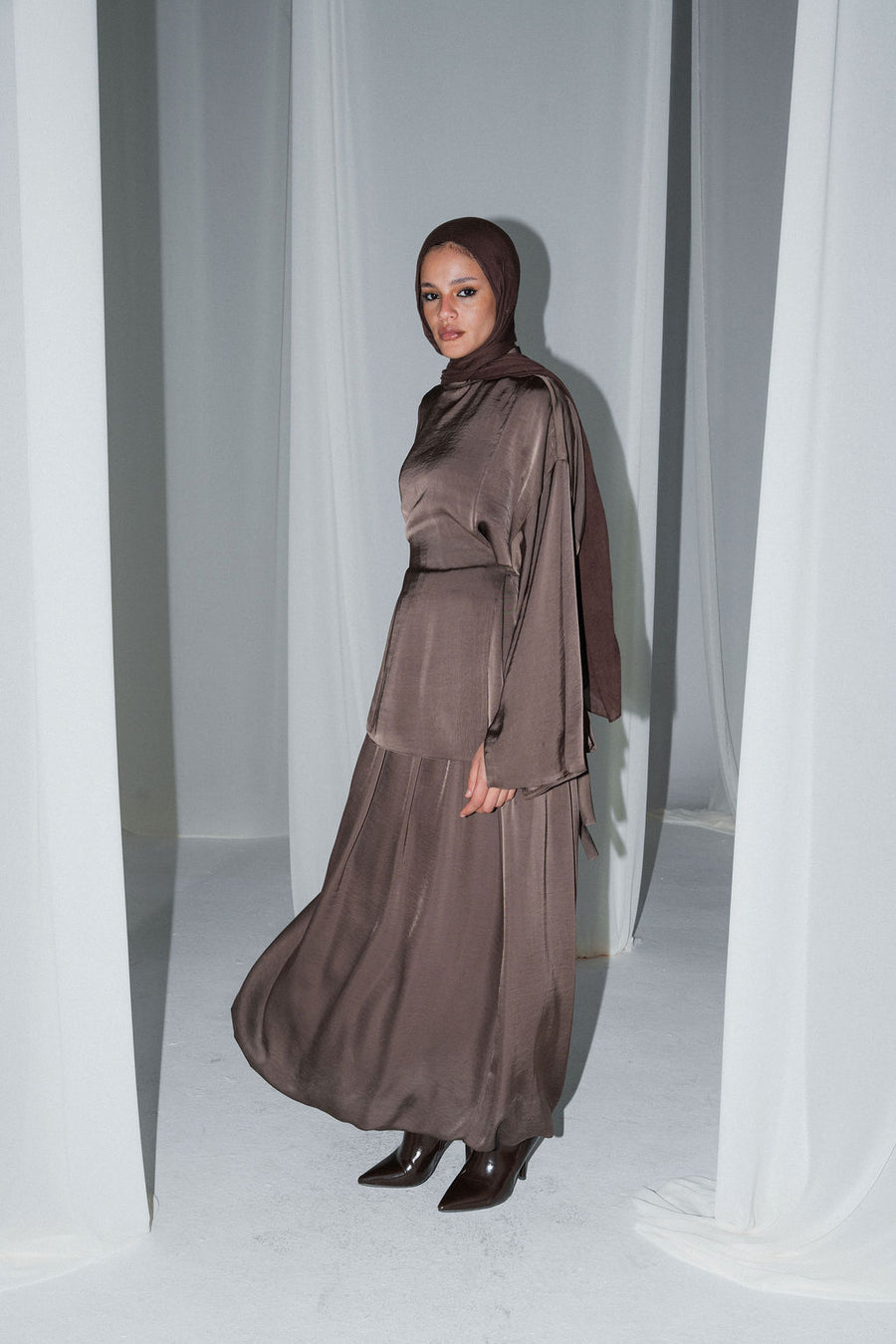 Mocha Tyma Skirt