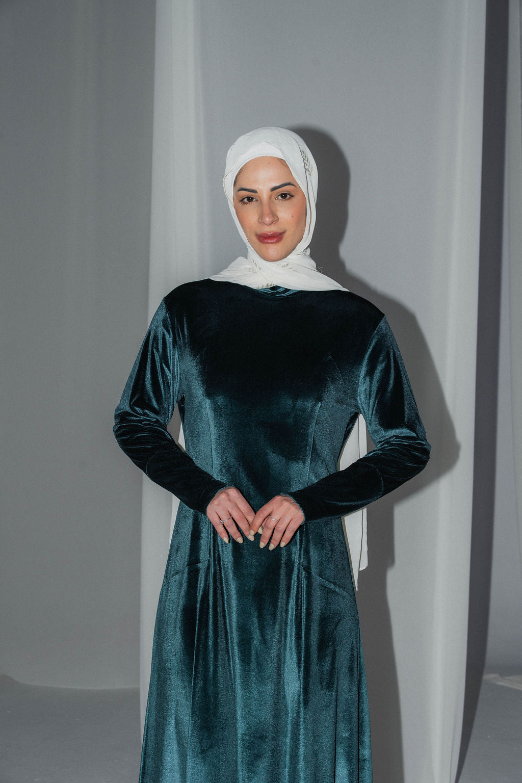 Teal Verona Dress