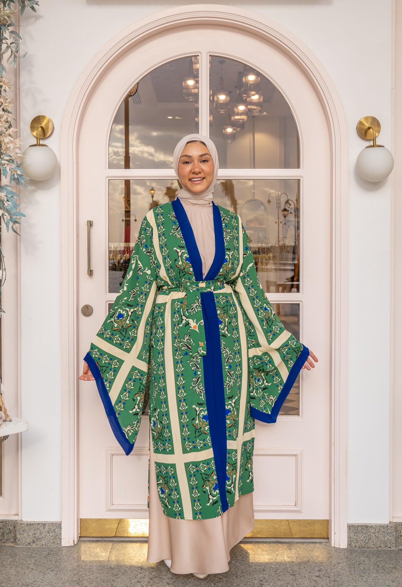 Green Alora Kimono