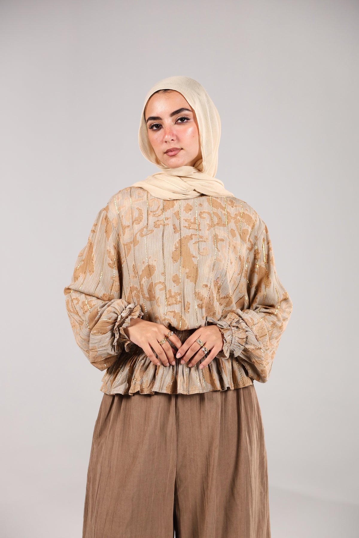 Sand Vega Blouse