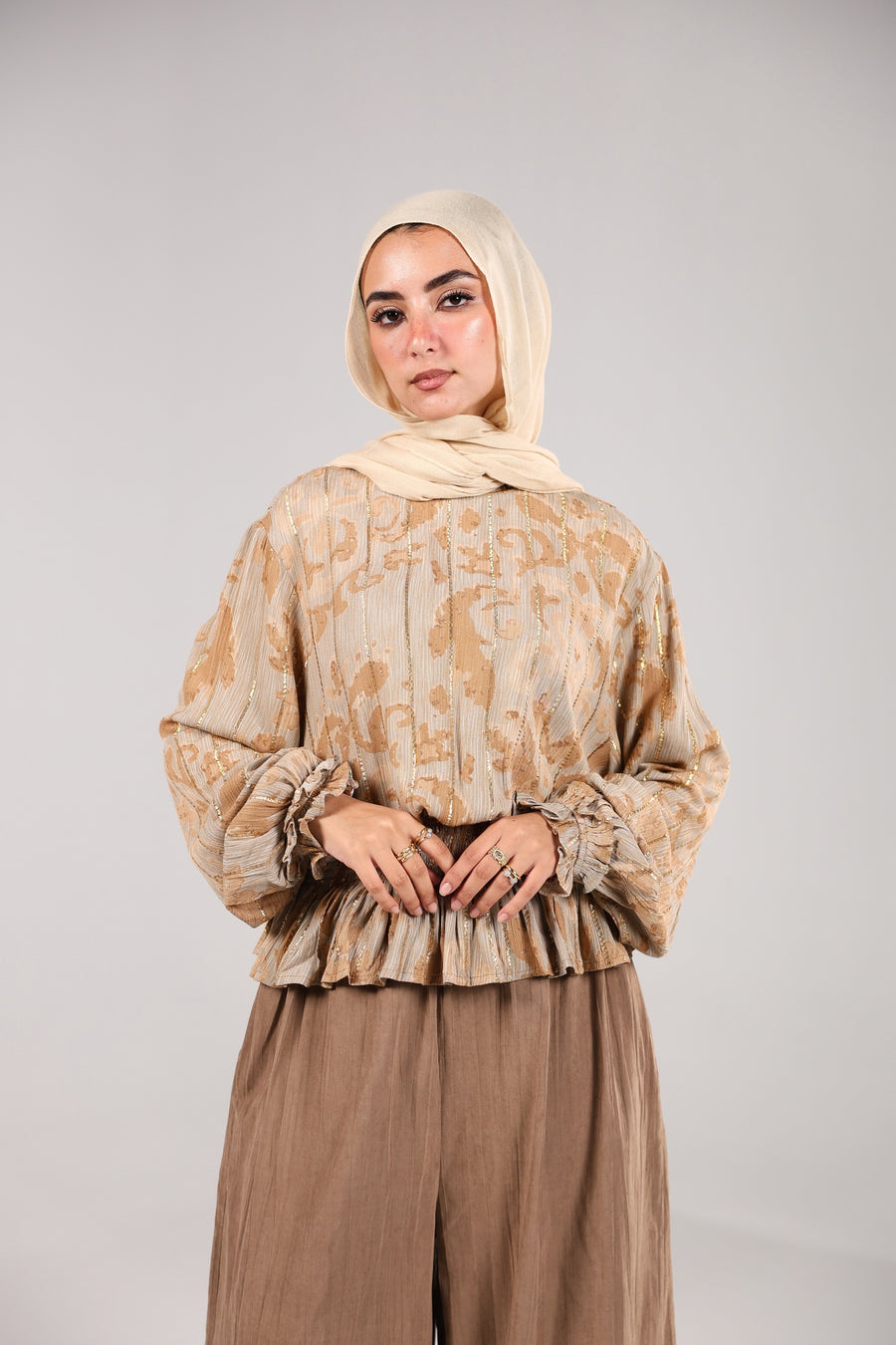 Sand Vega Blouse