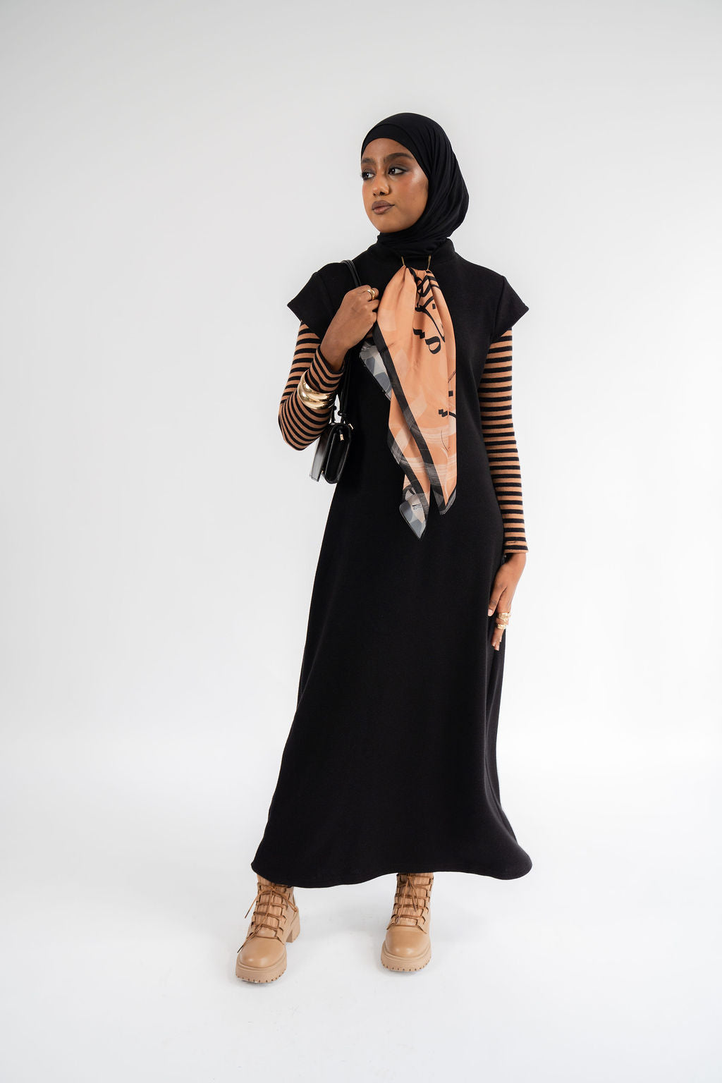 Black Catalina Dress