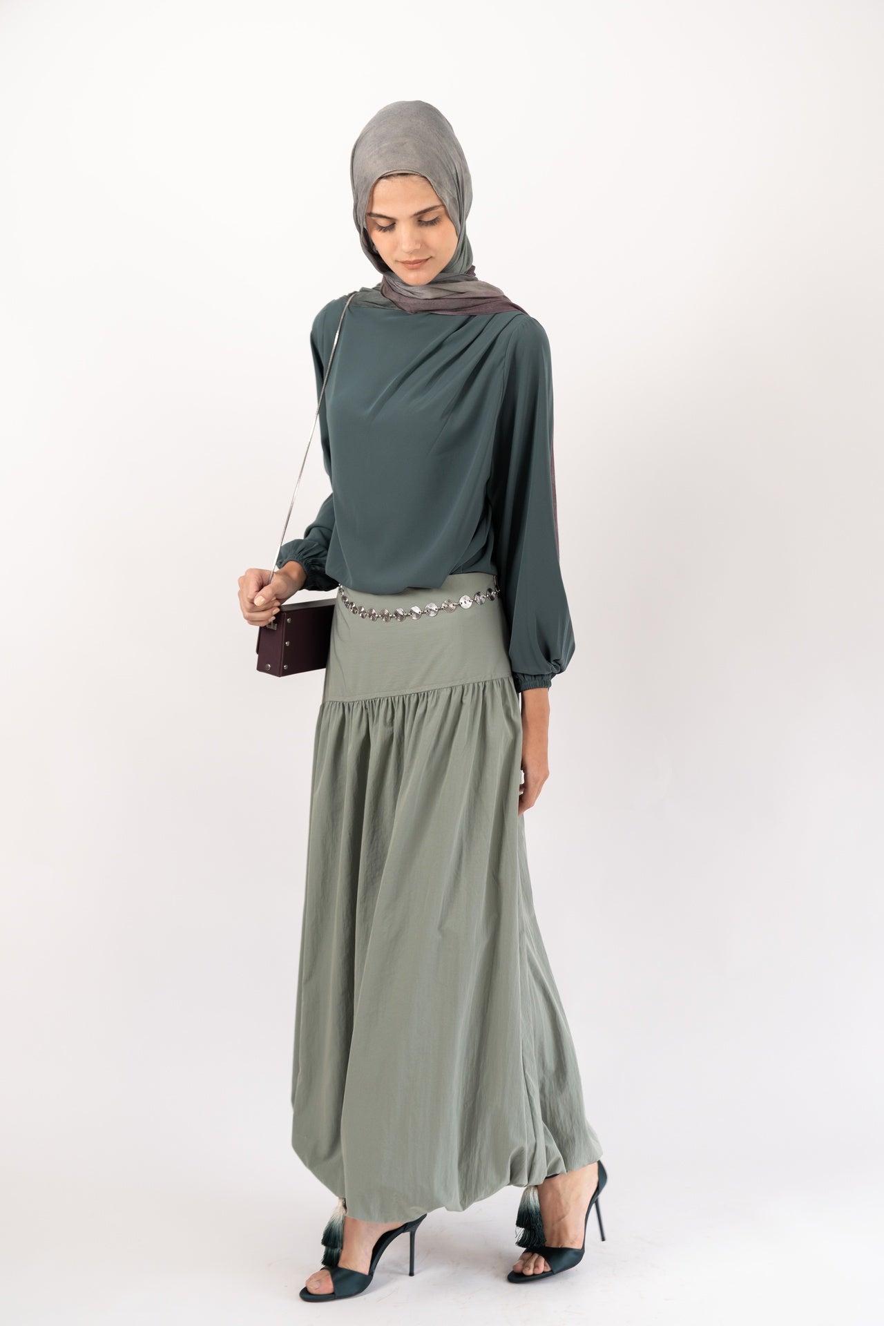 Sage Oran Skirt