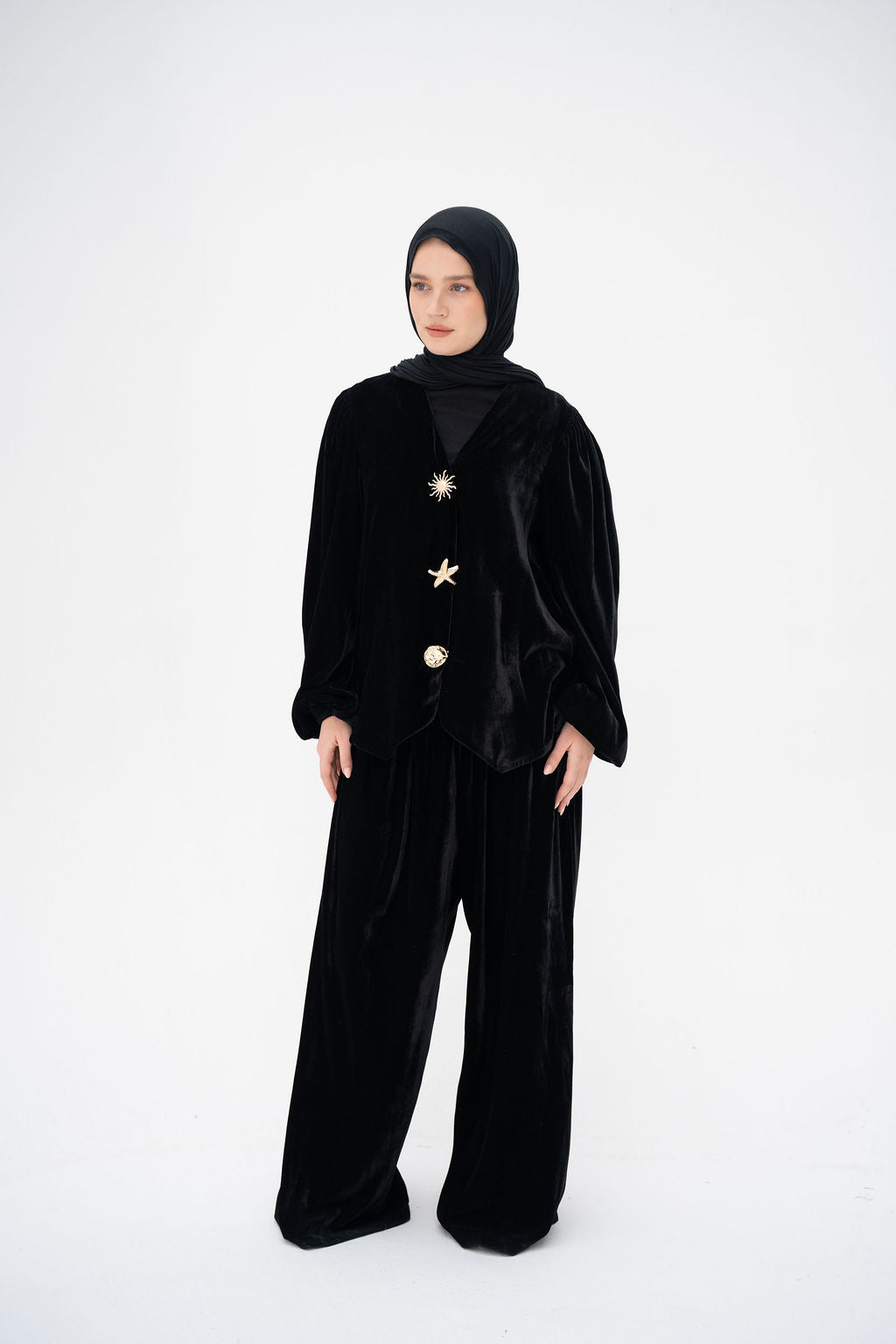 Black Azdi Pants