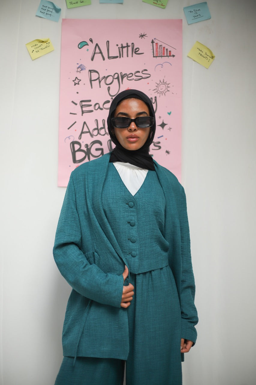 Teal Mingle Blazer