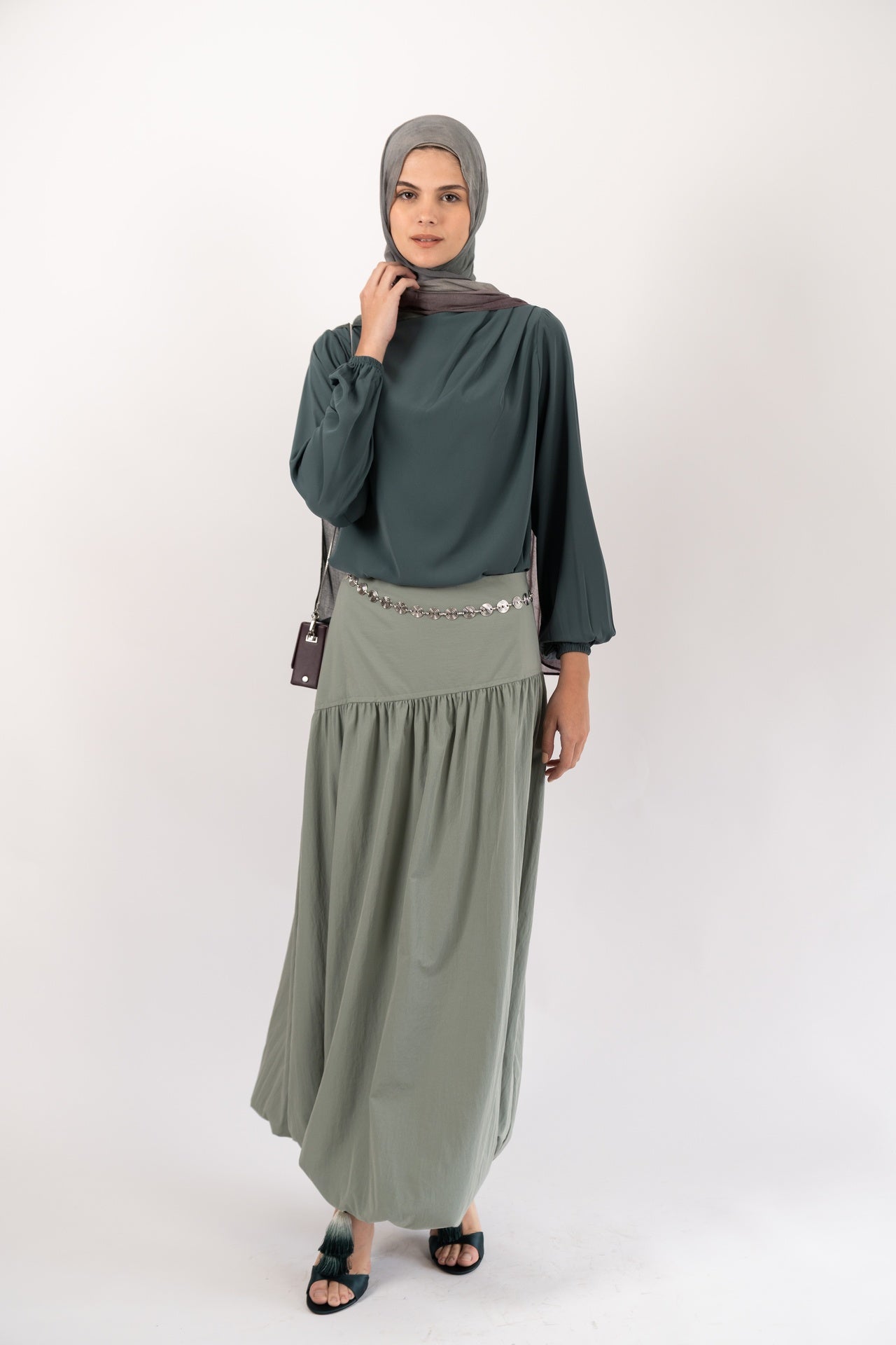 Sage Oran Skirt