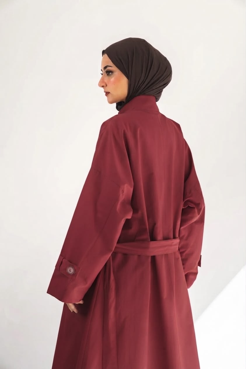 Rouge Crete Coat