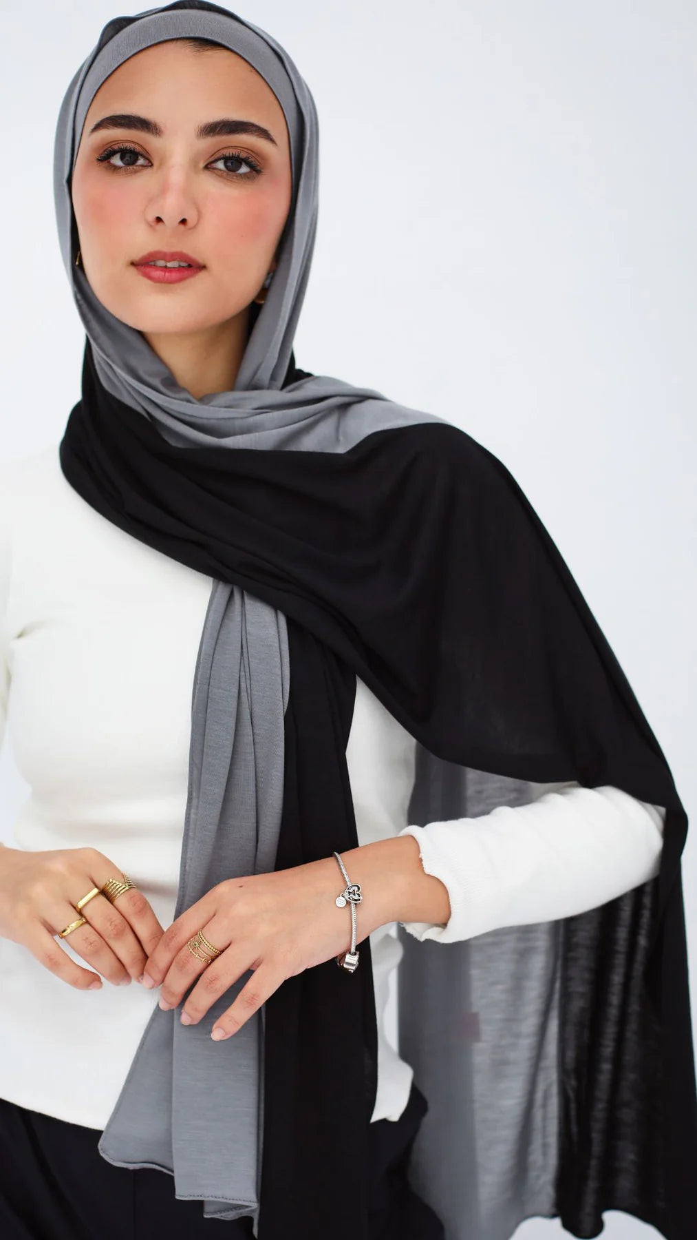 Black&Grey Dual Aura Scarf