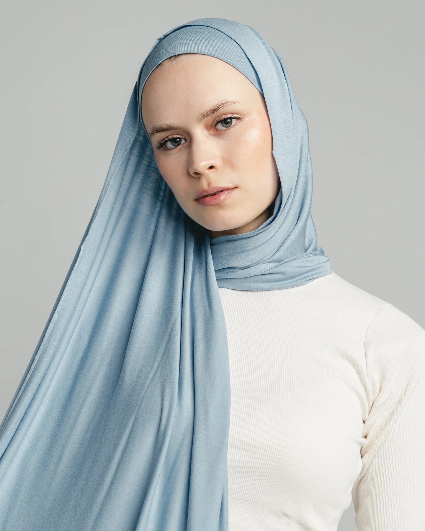 Baby Blue Aura Scarf