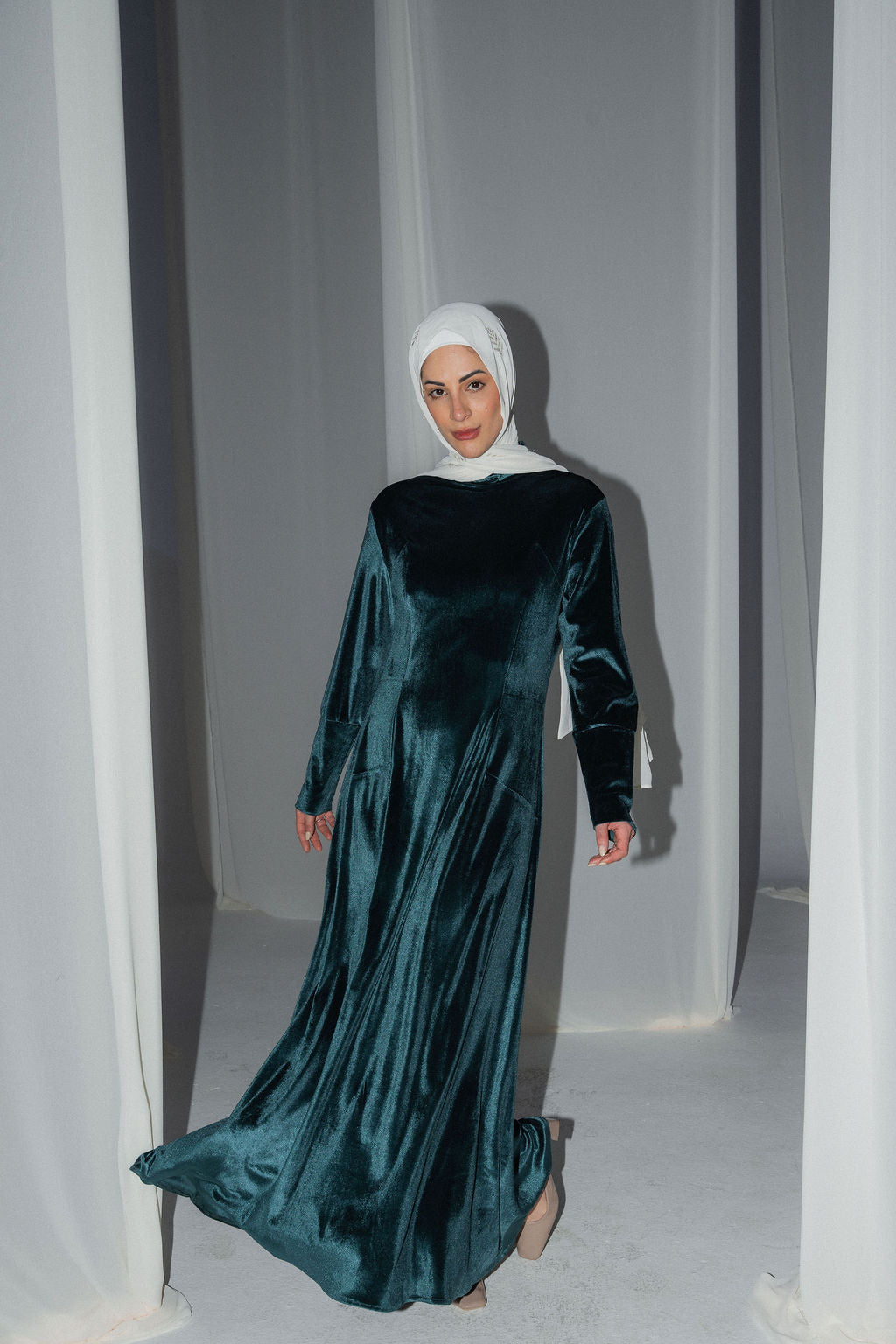 Teal Verona Dress