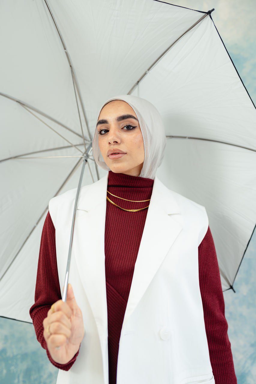 Oxblood Raya Blouse