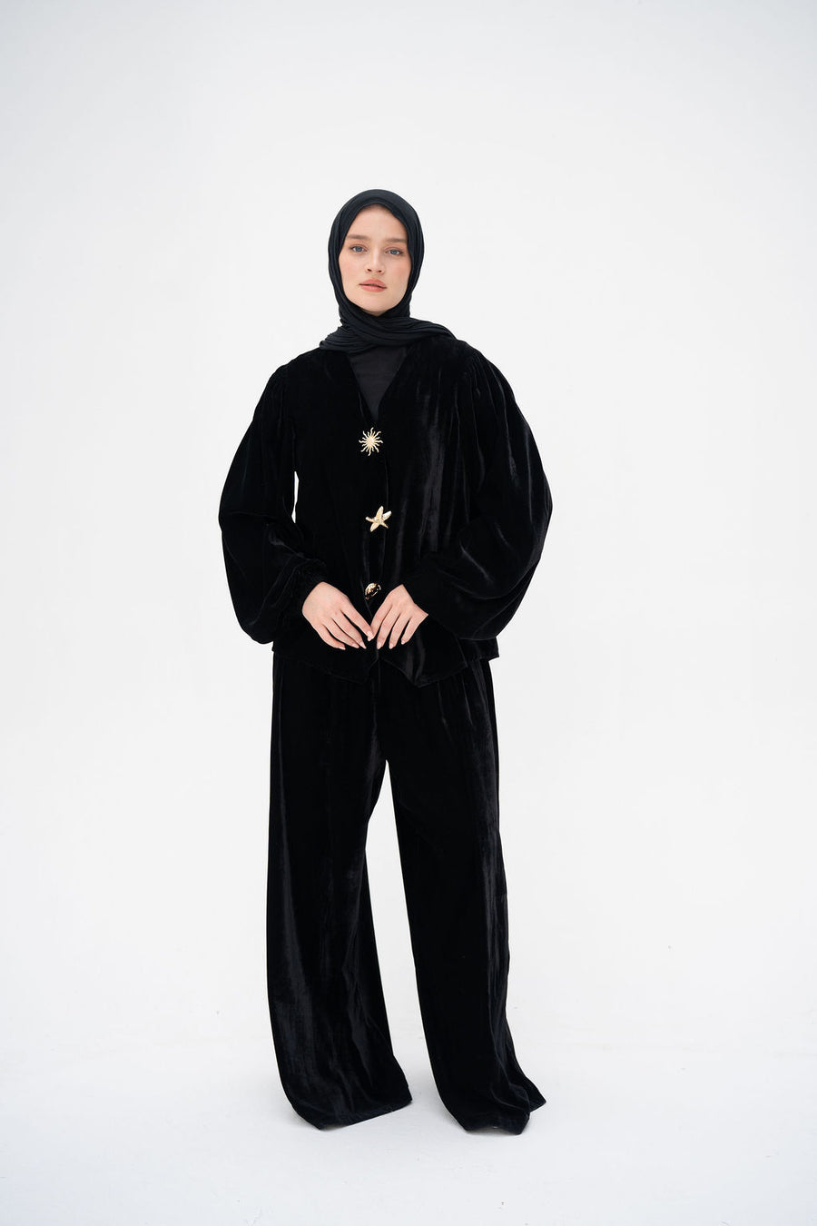 Black Azdi Pants
