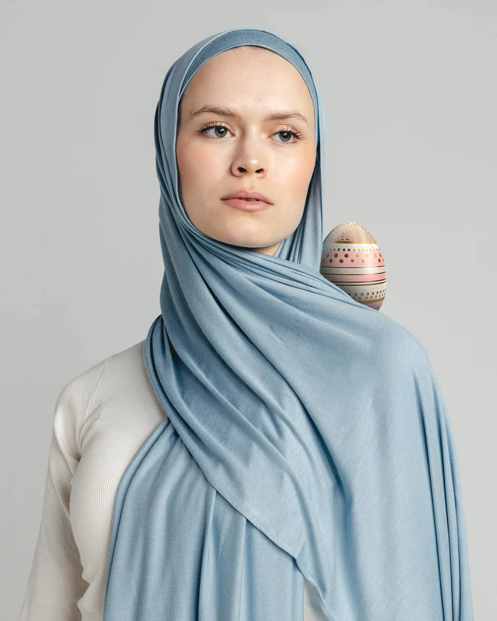 Baby Blue Aura Scarf