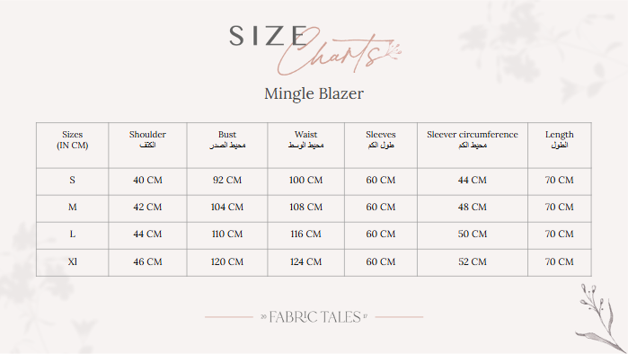Teal Mingle Blazer