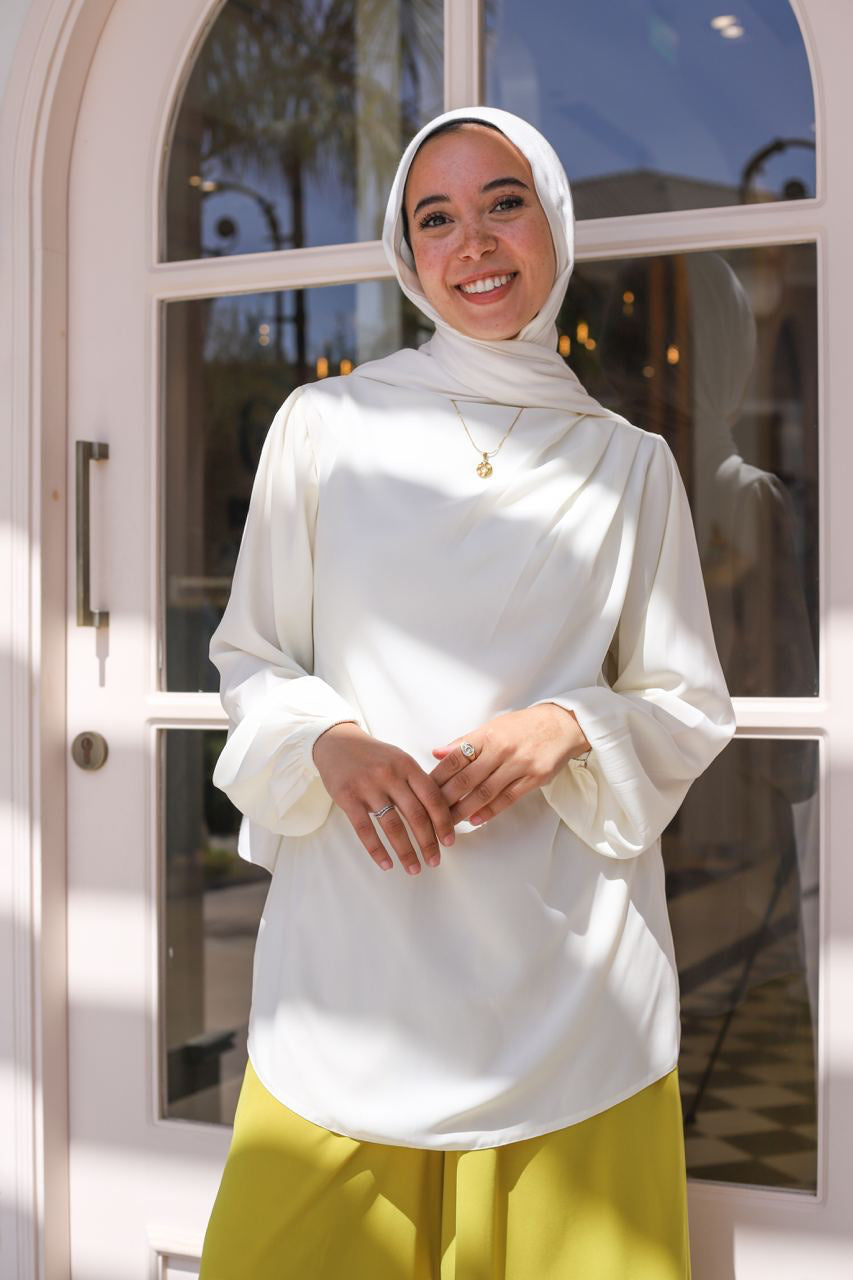 Ivory Solana Blouse