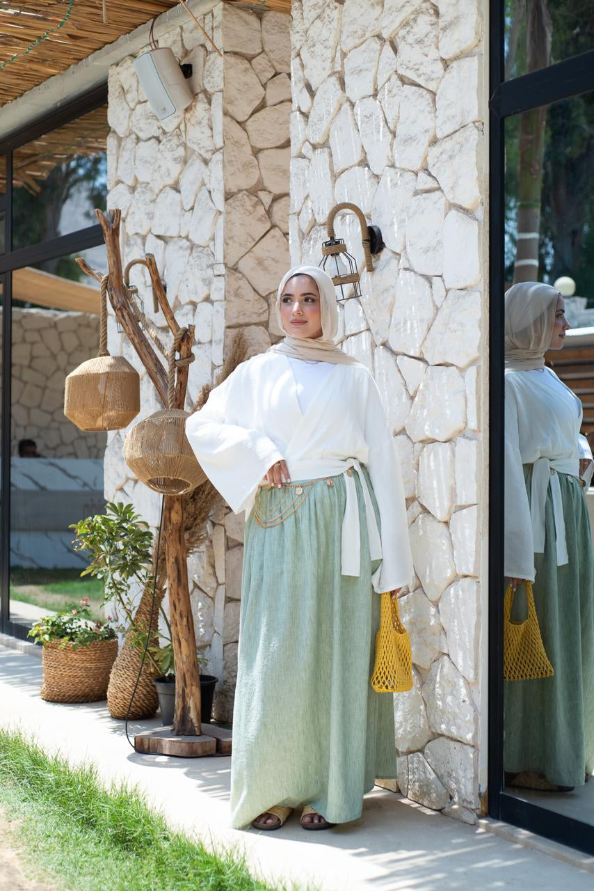 Sage Whirl Skirt