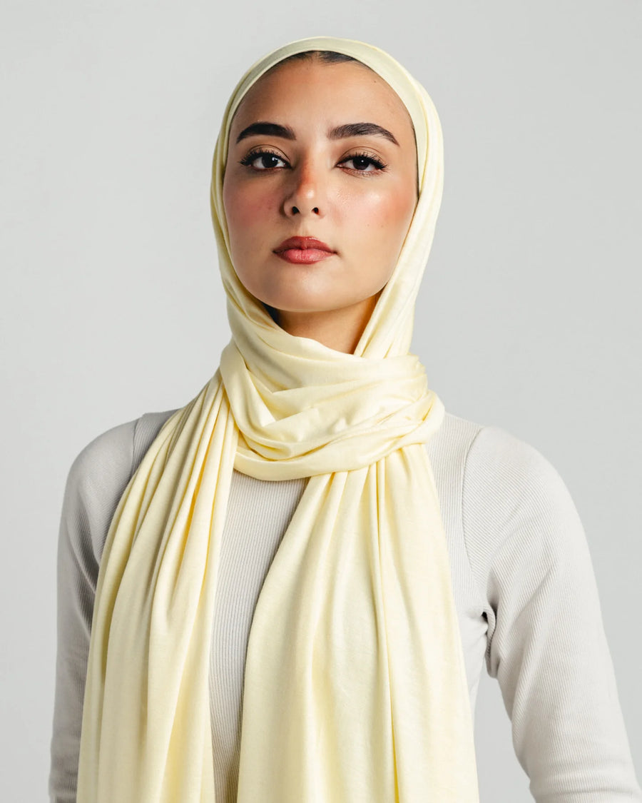 Butter Yellow Aura Scarf