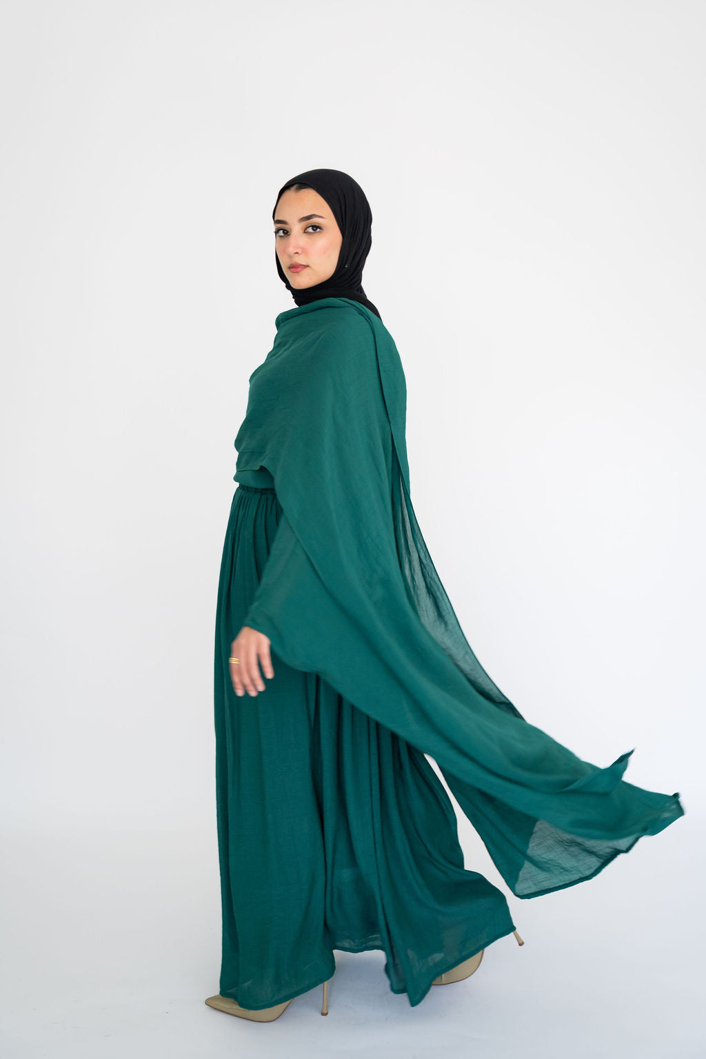 Jade Swan Cape Blouse