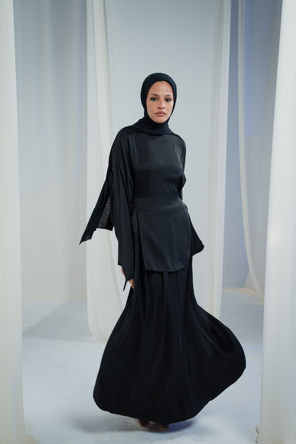 Black Tyma Skirt