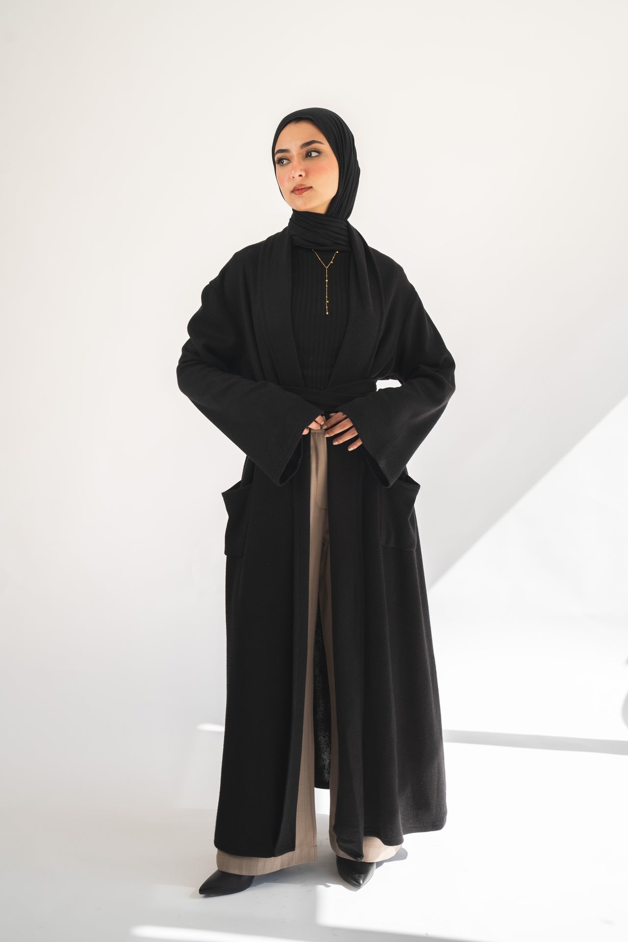 Black Geneva Coat