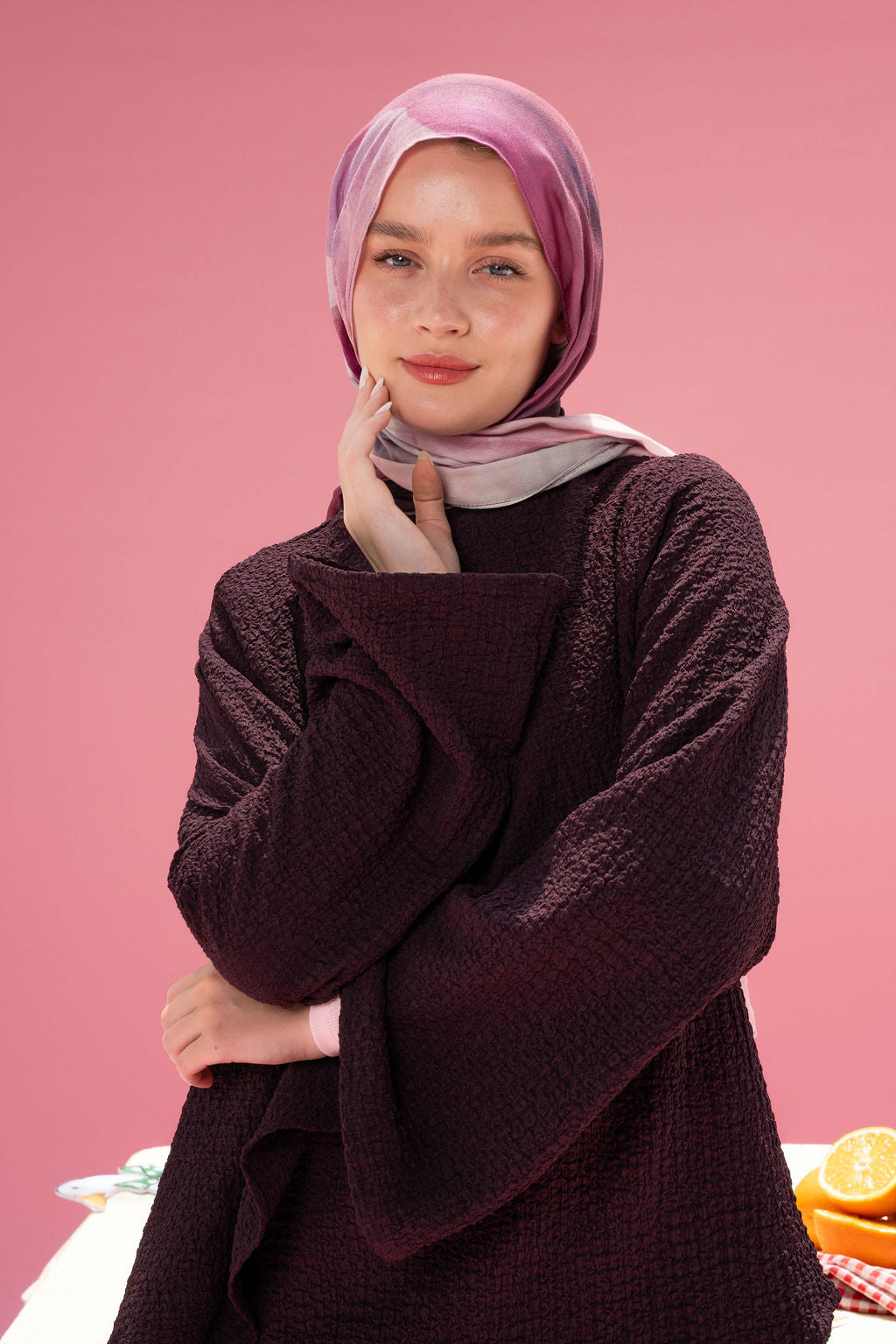 Berry Venice Blouse