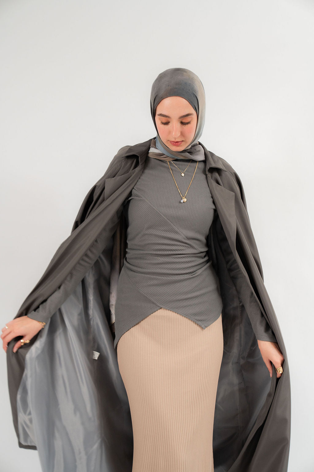 Mocha Troy Skirt