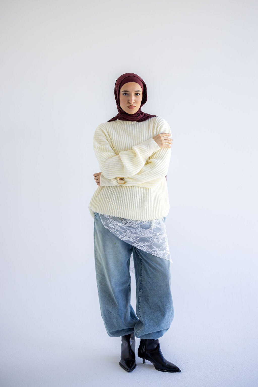 Crème Kyoto Pullover