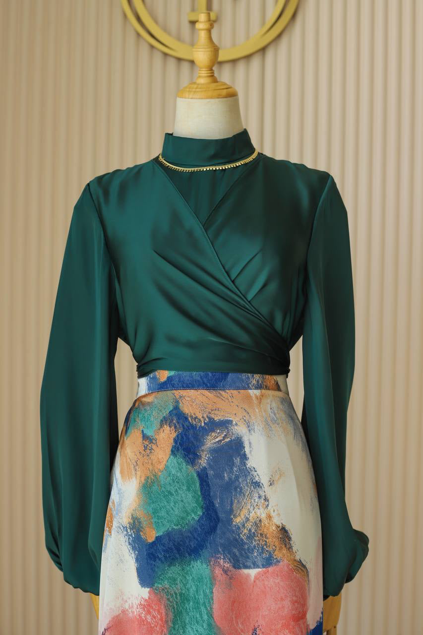 Avocado Sophia Blouse