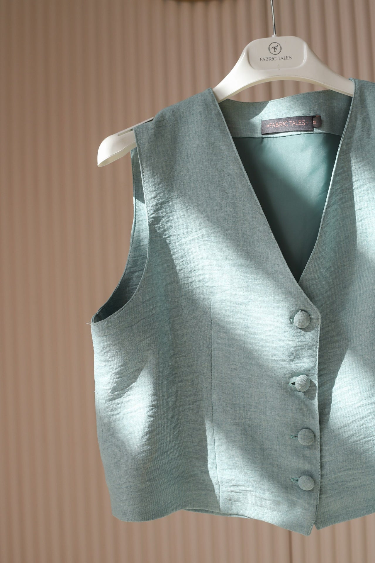 Mint Banker Vest