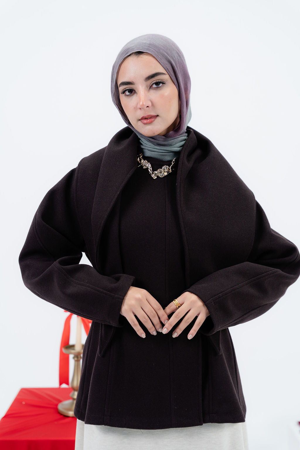 Eggplant Kindah Jacket