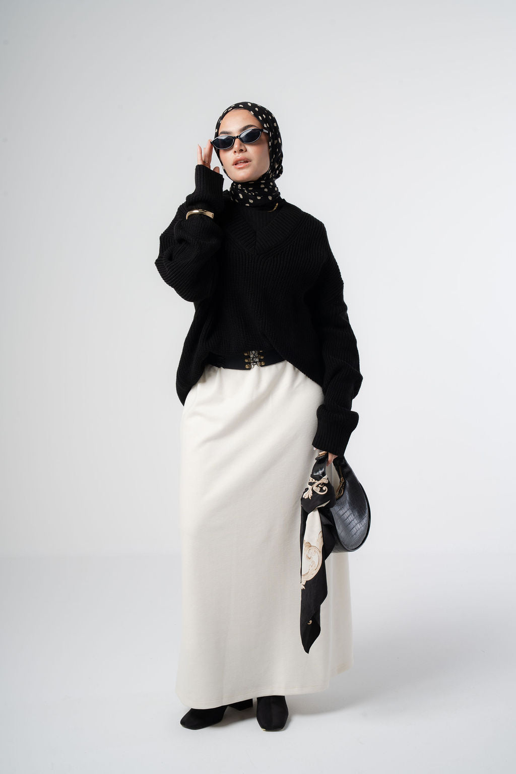Black Malibu Pullover