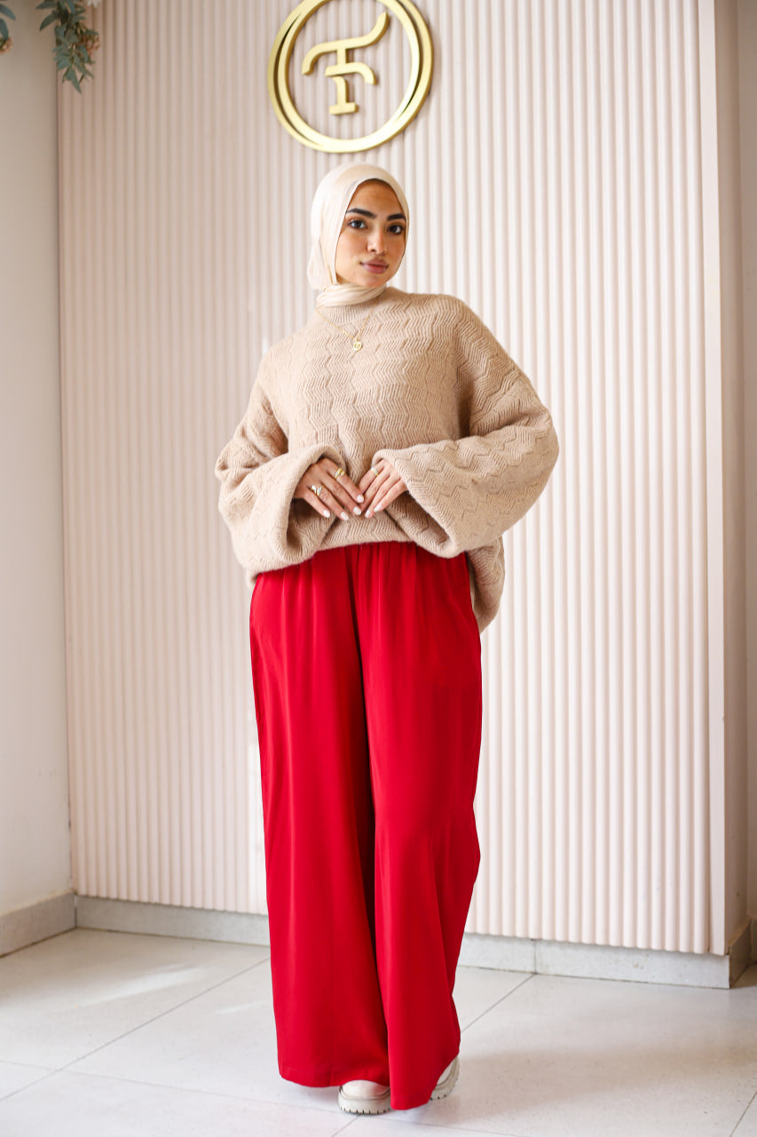 Maroon Aura Pants