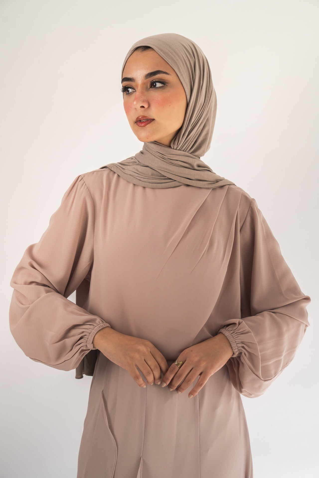Mocha Solana Blouse