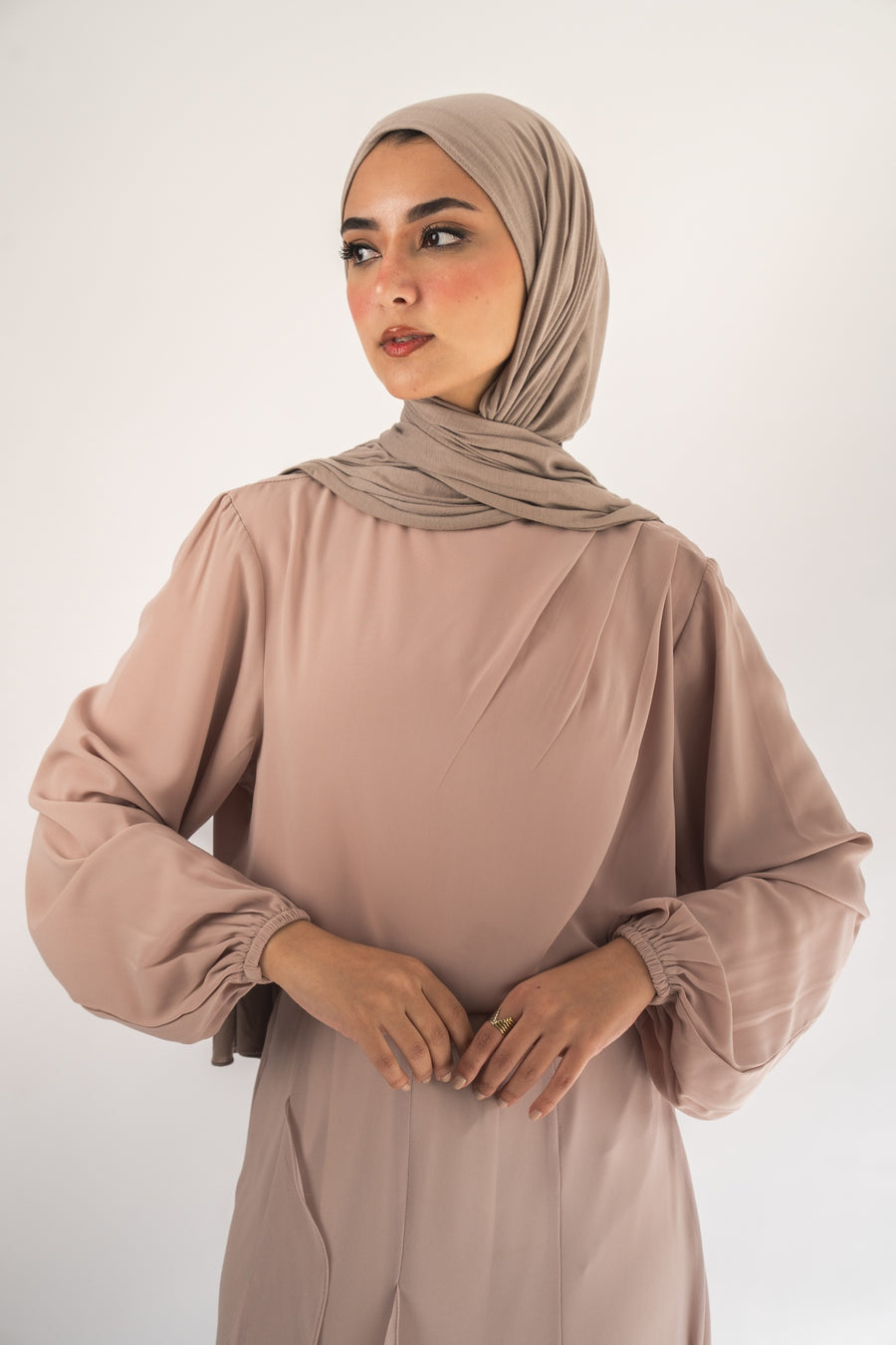 Mocha Solana Blouse
