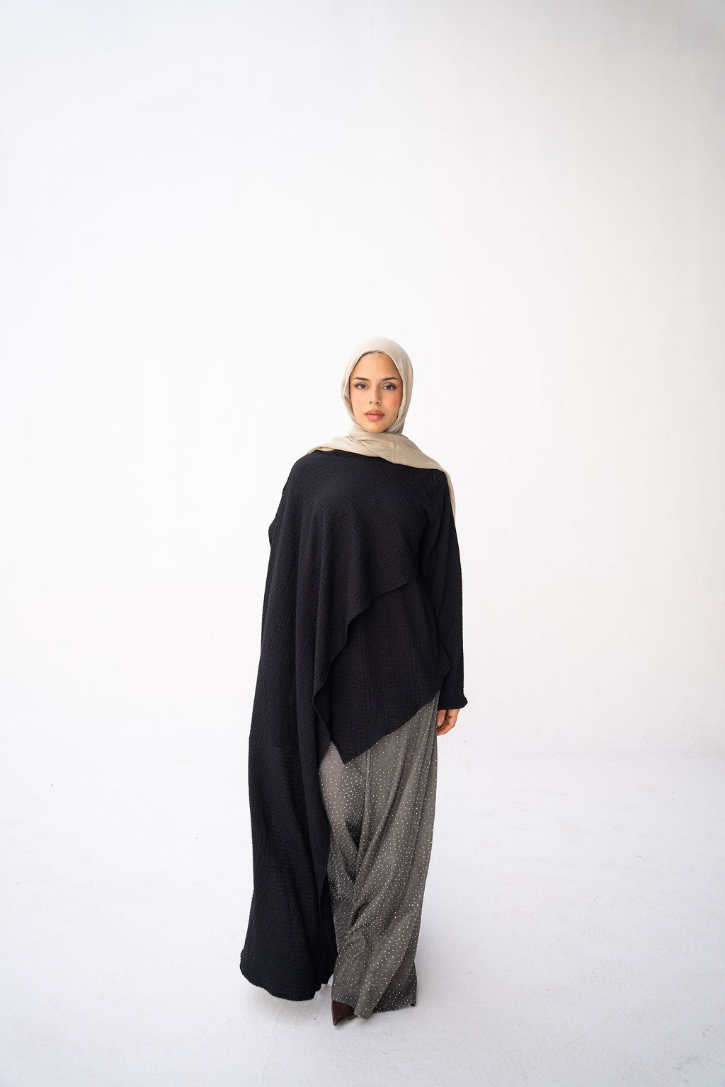 Black Venice Blouse