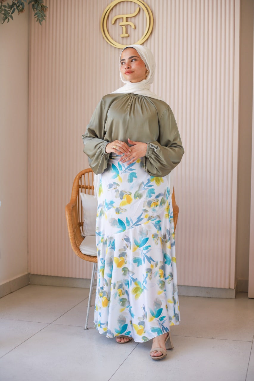 Olive Rama Blouse