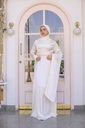 Crème Perla Dress