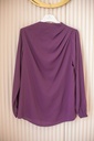 Eggplant Solana Blouse