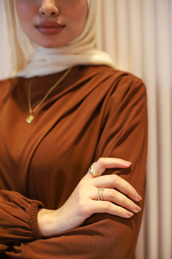 Camel Solana Blouse