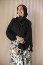 Black Cathy Blouse
