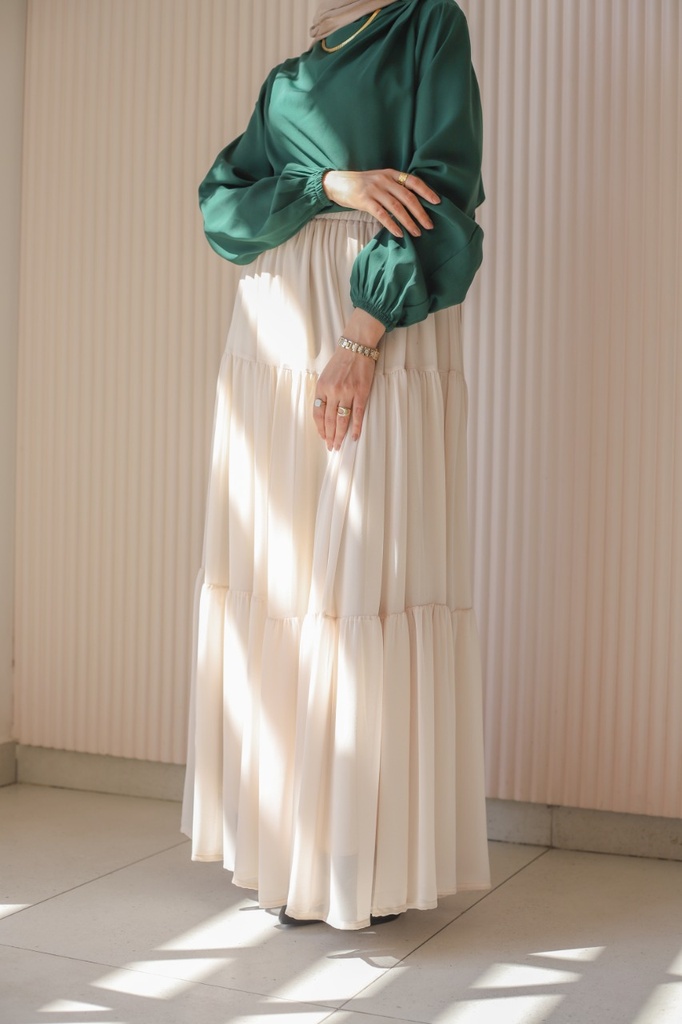 Beige Gypsy Skirt