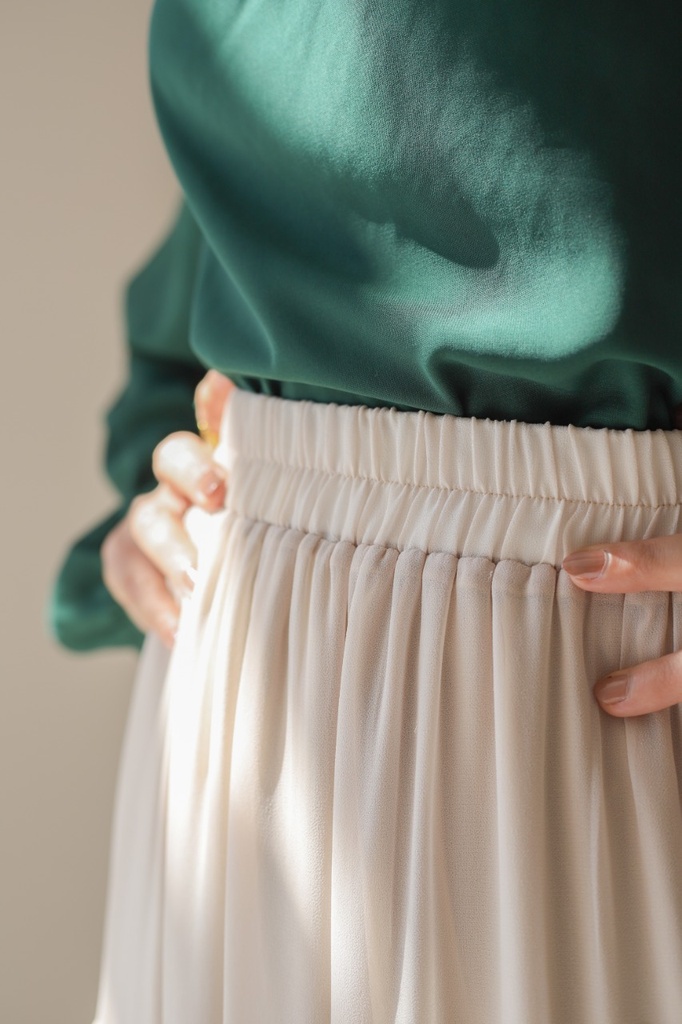 Beige Gypsy Skirt