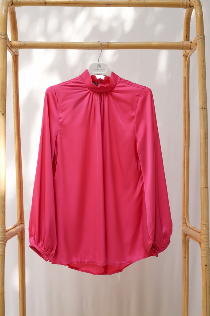 Fuchsia Rama Blouse