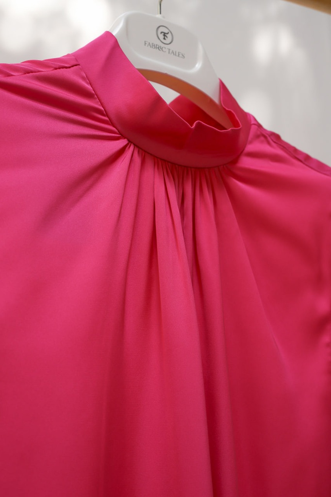 Fuchsia Rama Blouse