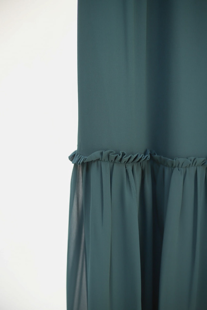 Avocado Ruched Skirt 