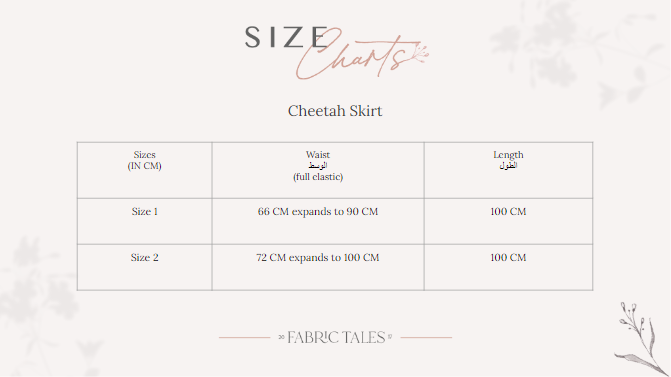 Cheetah Skirt