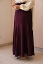 Eggplant Audrey Skirt