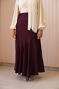 Eggplant Audrey Skirt